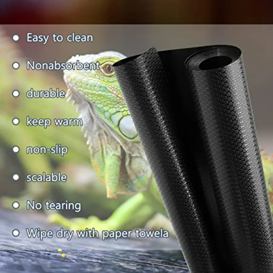 Bearded Dragon Tank Accessories Reptile Terrarium Carpet Substrate